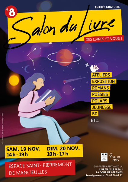 Affiche Salon du Livre 2022